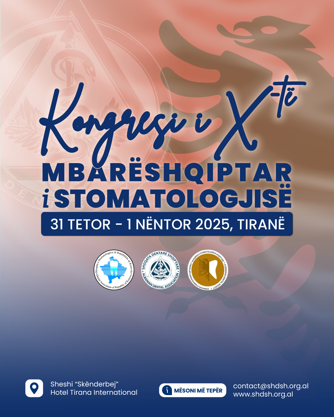 Kongresi X-të Mbarëshqiptar i Stomatologjisë, 2025